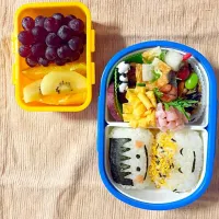 Snapdishの料理写真:保育園児 遠足弁当🐻|Tomoko Kawaminamiさん