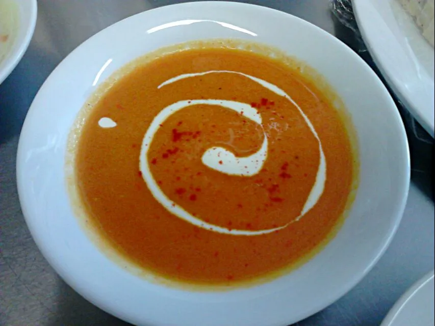 roasted pepper and carrot soup|tessさん