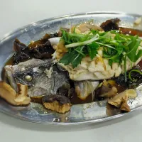 Snapdishの料理写真:#steamedfish barramundi|darius triputraさん