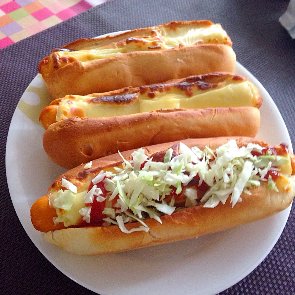 ทำง่ายเเละอร่อยด้วย...hotdog|Teedz Terteedzさん