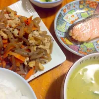 Snapdishの料理写真:6月25日の晩御飯|harukazemamaさん