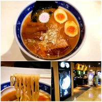 Snapdishの料理写真:福岡遠征 7軒目
せたが屋 博多デイトス店＠福岡県福岡市博多区
らーめん 730円
（ご厚意により標準の盛り付けと違います）
#ラーメン #福岡県福岡市博多区 #博多駅 #2015-179|しんたたさん