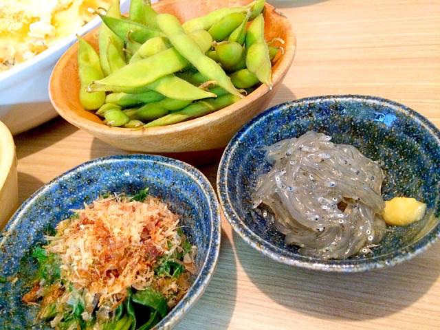 やみつき 枝豆とモロヘイヤで作る料理 レシピセレクト Snapdish スナップディッシュ