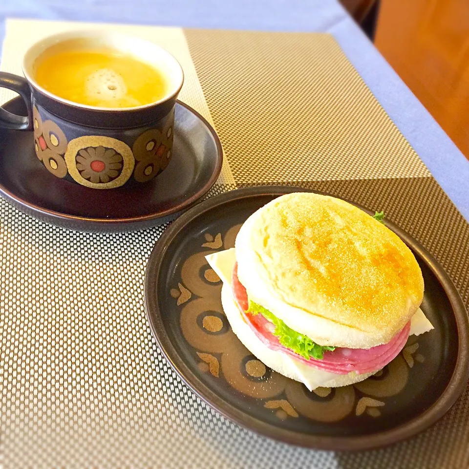 Snapdishの料理写真:ある日の簡単朝ごはん|55yukiさん