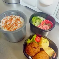 Snapdishの料理写真:今日のお弁当♪|marinさん