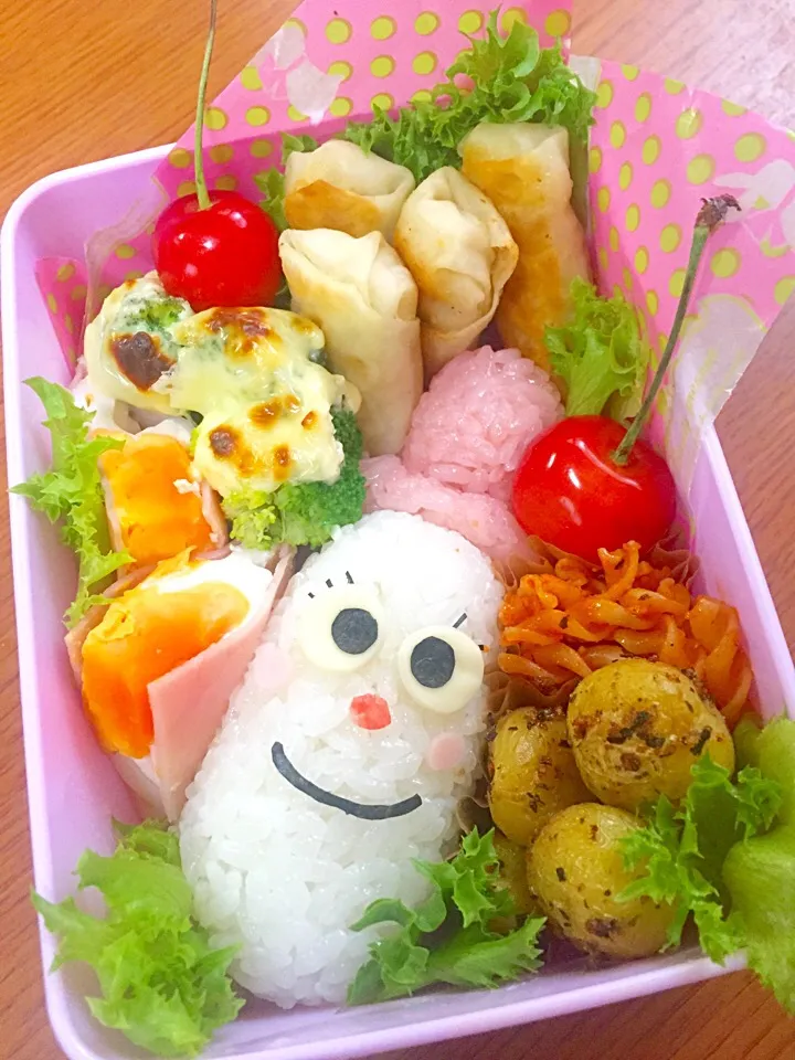 Snapdishの料理写真:6/26 みるくぼうや弁当|えぁちママさん