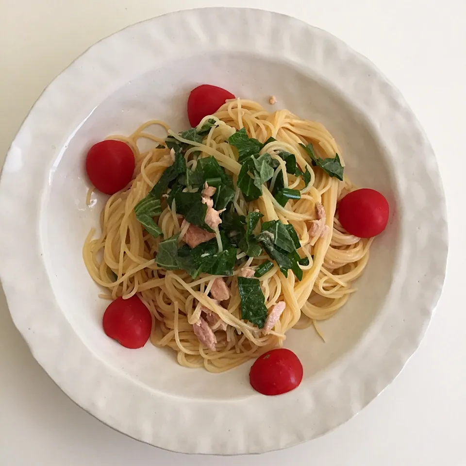 Snapdishの料理写真:ツナの冷製パスタ|po-to-boさん