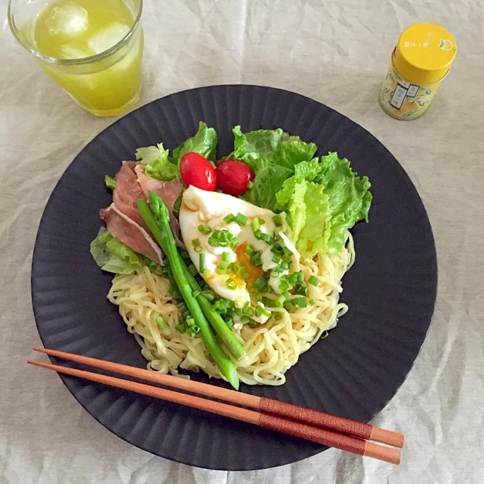 マルちゃん正麺の冷やし中華|めぐさん