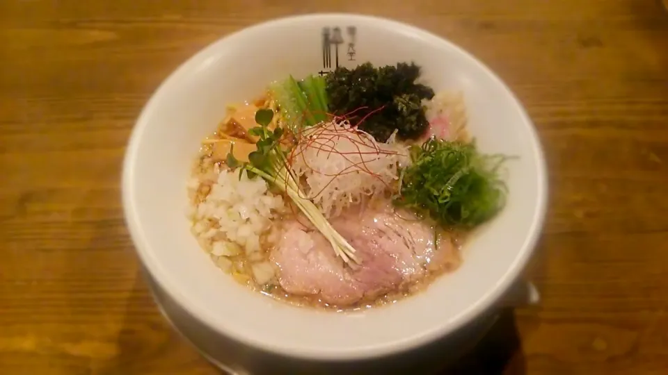 背油煮干しらぁ麺|麺's食堂粋蓮さん