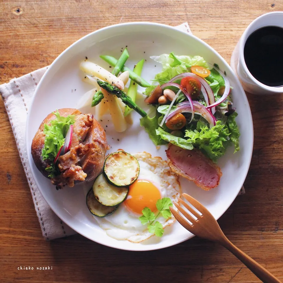 Snapdishの料理写真:ブランチ♡**|野崎智恵子さん