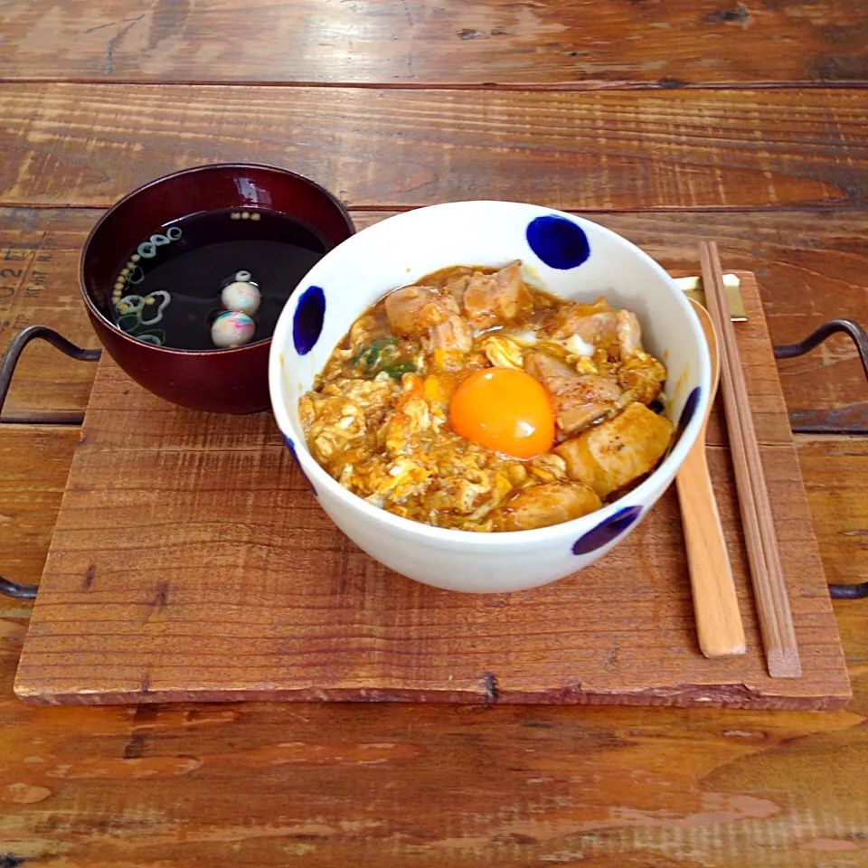 カレー親子丼|ハギーさん