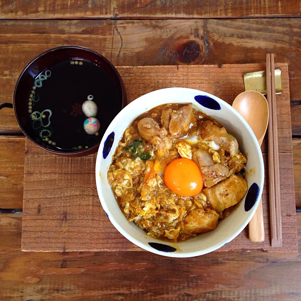 カレー親子丼|ハギーさん