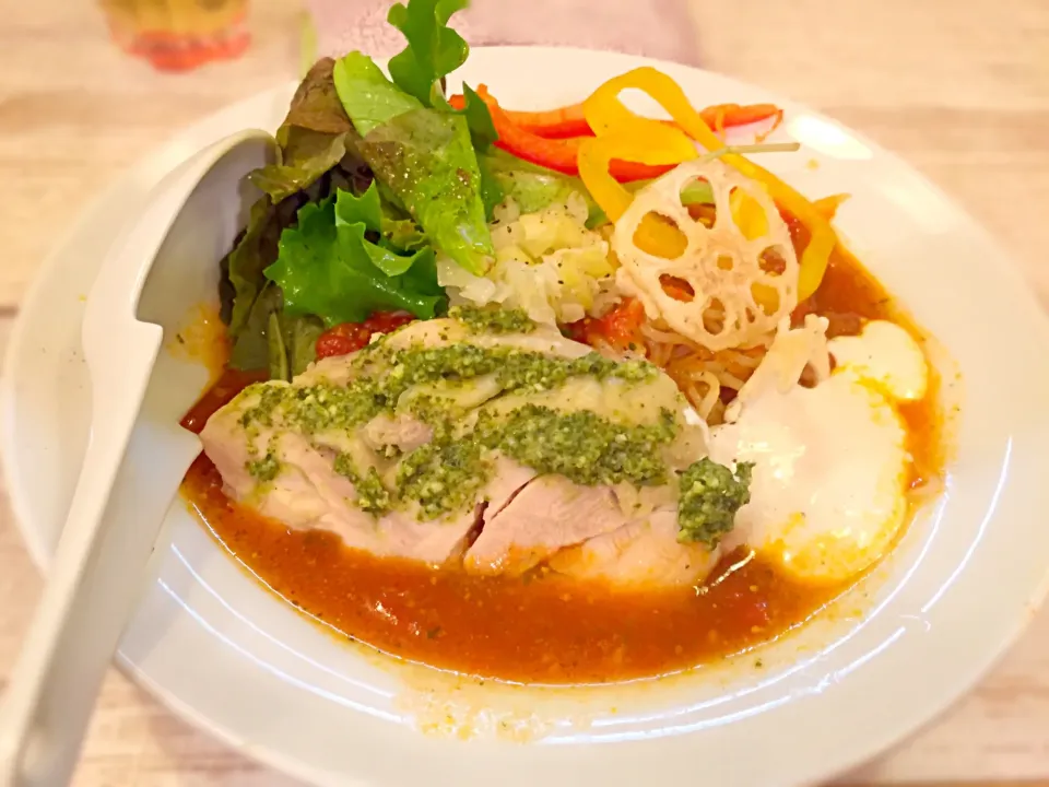 バジチキトマト冷麺🐔🍅|Chirico❤️さん