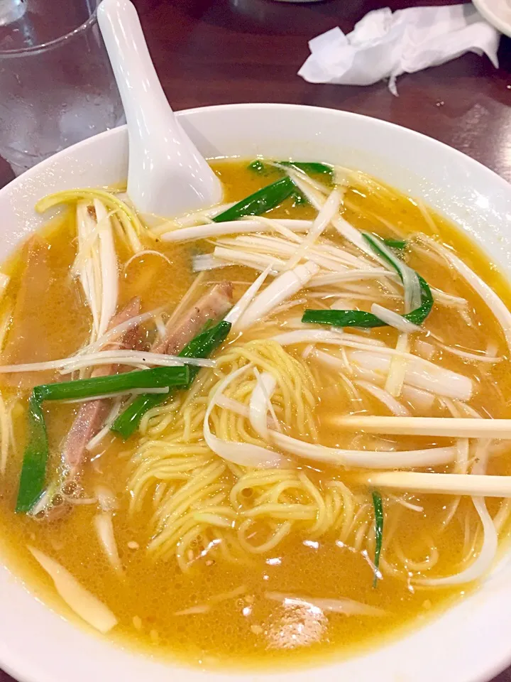 ネギ味噌ラーメン|さきかさん