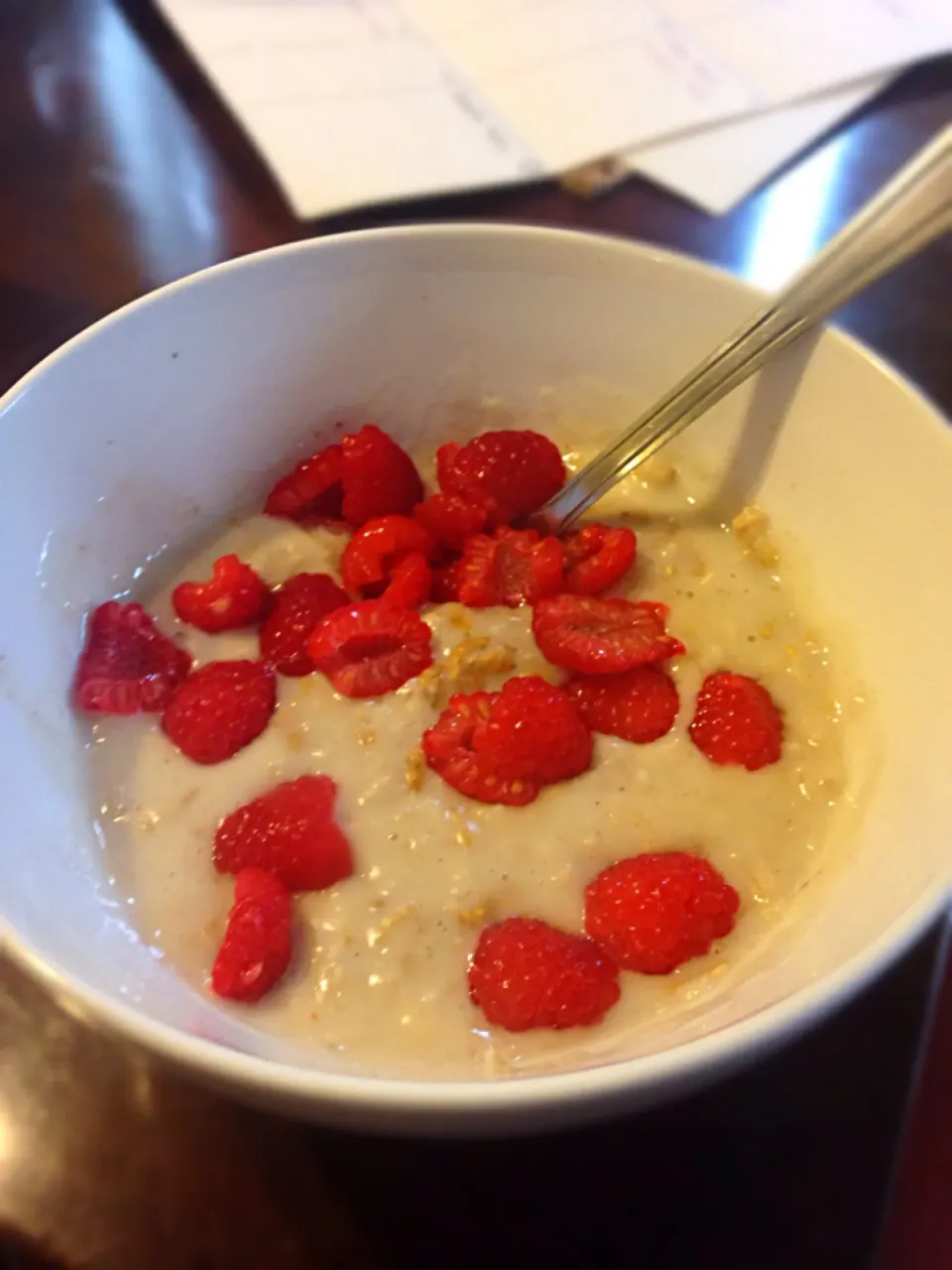 Oatmeal + Raspberries|aさん