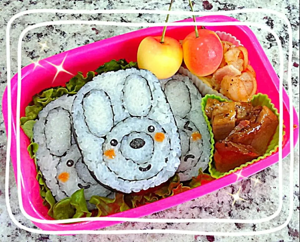 うさぎさん🐰弁当。 キャラ弁|The Reinhartsさん