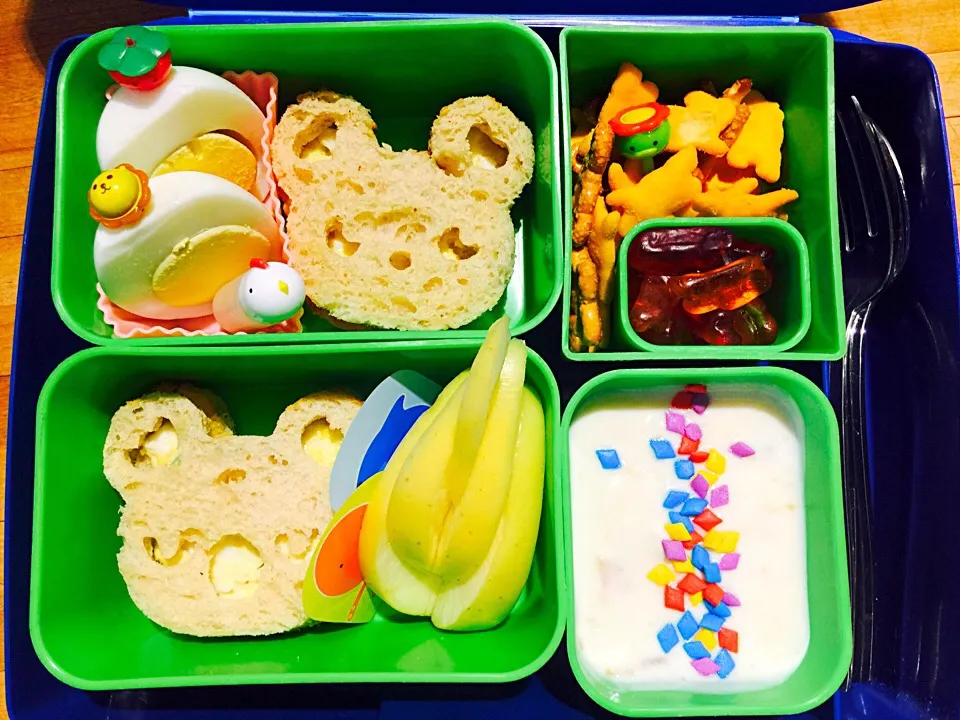 American Bento Lunch + two snacks|Cheryl Melnickさん