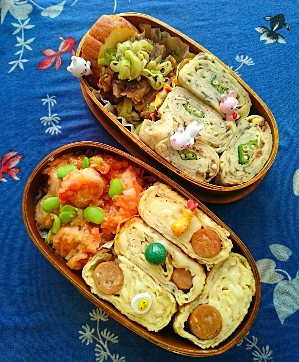 玉子焼きお弁当～٩(๑ˆOˆ๑)۶♡|ゆず( ˘ ³˘)♥さん