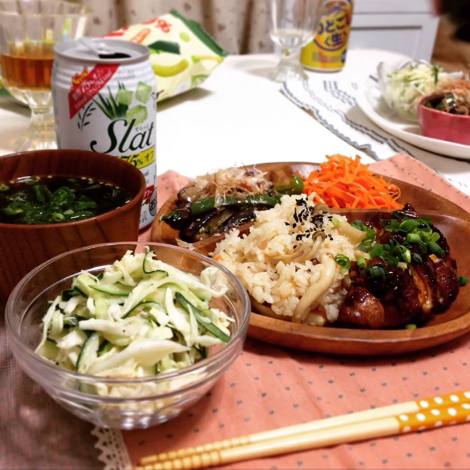 照り焼きチキン定食|ソフランさん