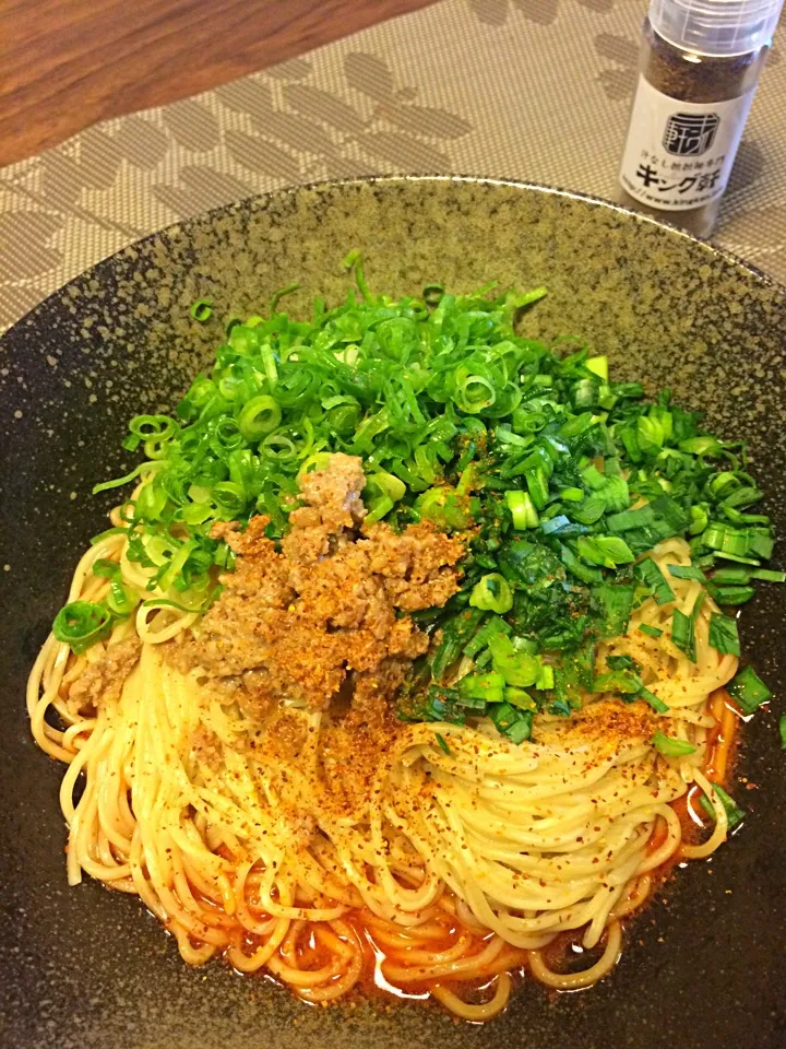 Snapdishの料理写真:汁なし担々麺|nolicoさん