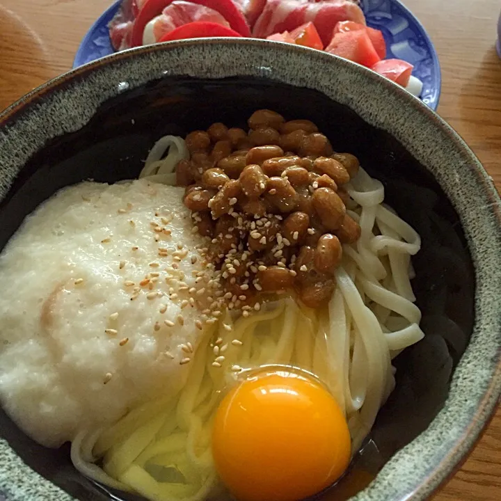 釜あげとろろうどん|みつなち☆さん