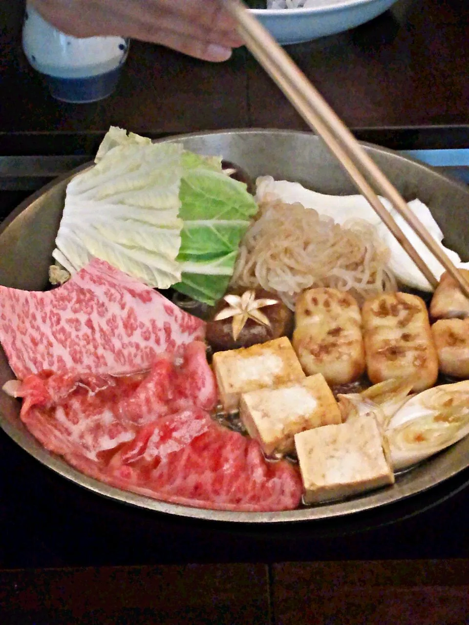 浅草・浅草今半の極上霜降りすき焼き御膳|すーさん