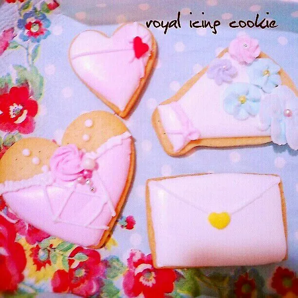 royal icing cookie|さいとうしずかさん