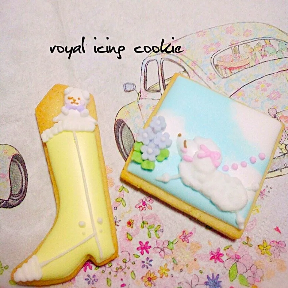 Snapdishの料理写真:royal icing cookie|さいとうしずかさん