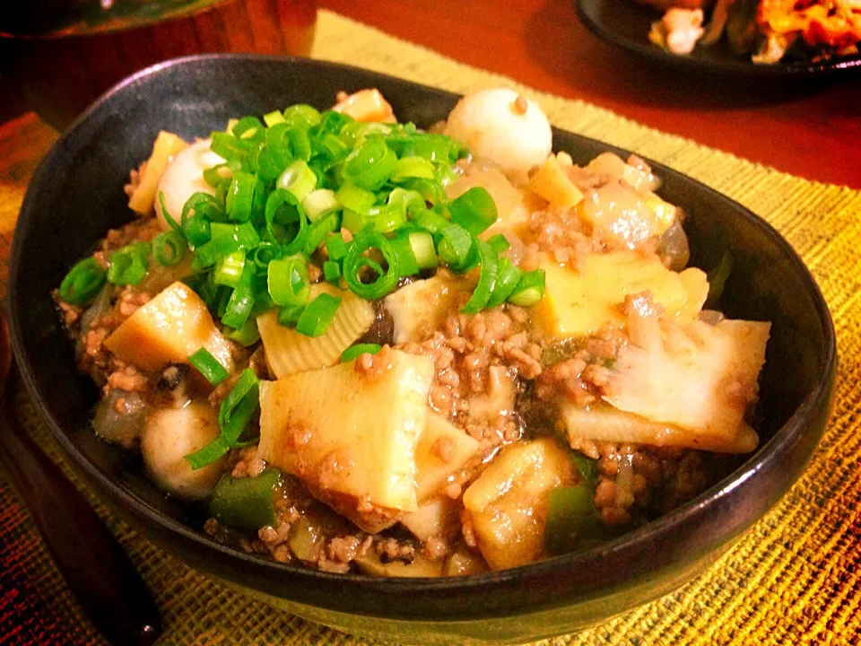 ひき肉丼|はっしーさん