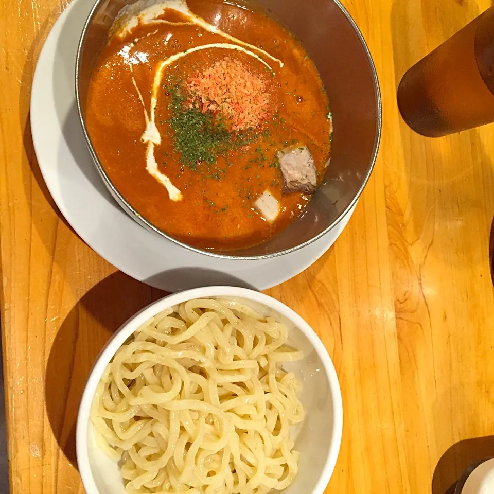 甘海老のビスクつけ麺ガール 五十五番|ともみちさん