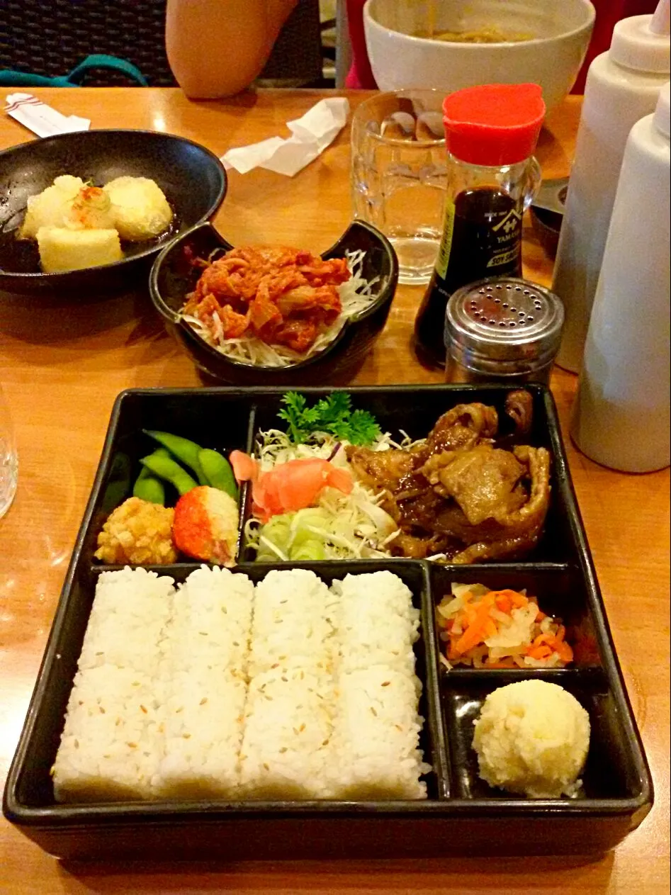 Beef Calbee Bento Set|萍萍さん