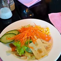 Bambooshots Salad with Japanese dressing|萍萍さん