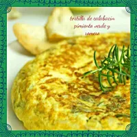 Snapdishの料理写真:zucchini green pepper & rosemary omelette|erreta (euskadi)さん