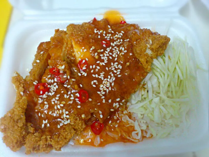 Chicken with hot honey sauce|xanderaさん