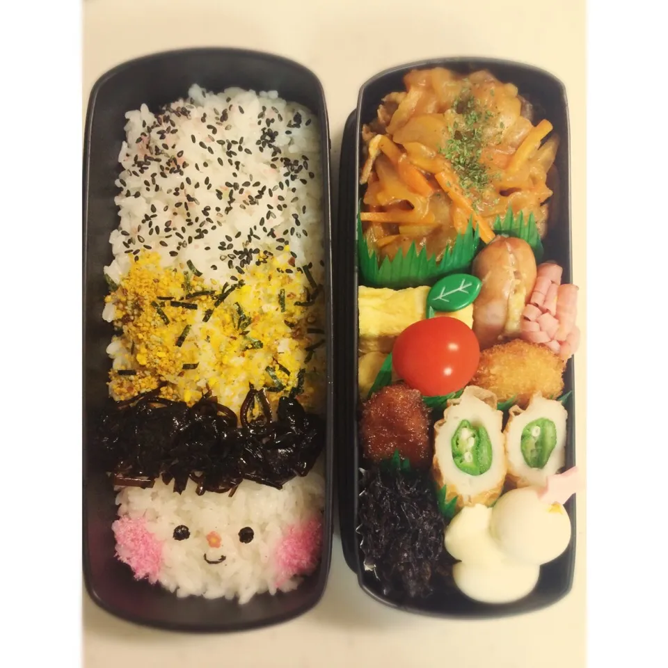 Snapdishの料理写真:旦那さんのお弁当|ゆ◎◯◎☆さん