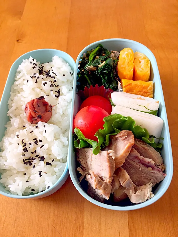 Snapdishの料理写真:焼豚弁当(*^^*)|sachiさん