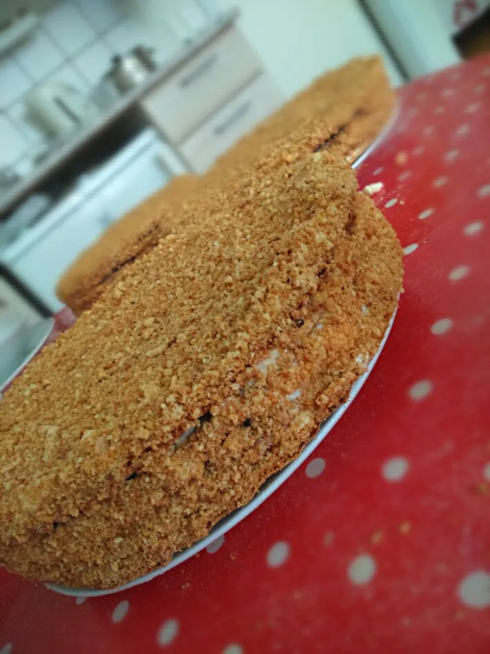 Snapdishの料理写真:Honey cake #medovik #armenia|Asiya Kayさん