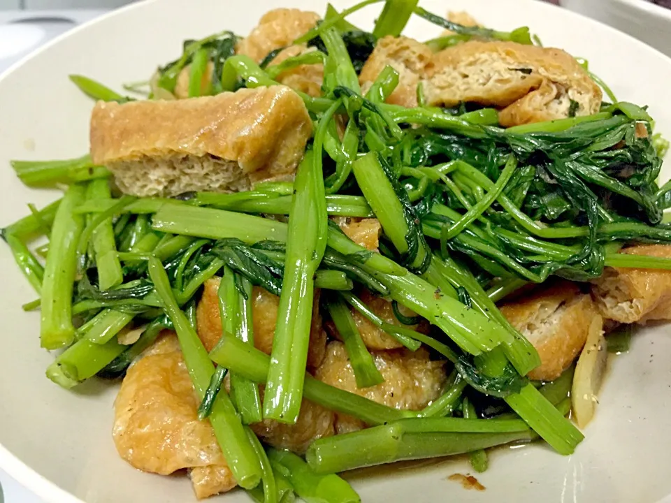 Kangkong with tofu|Kutingさん