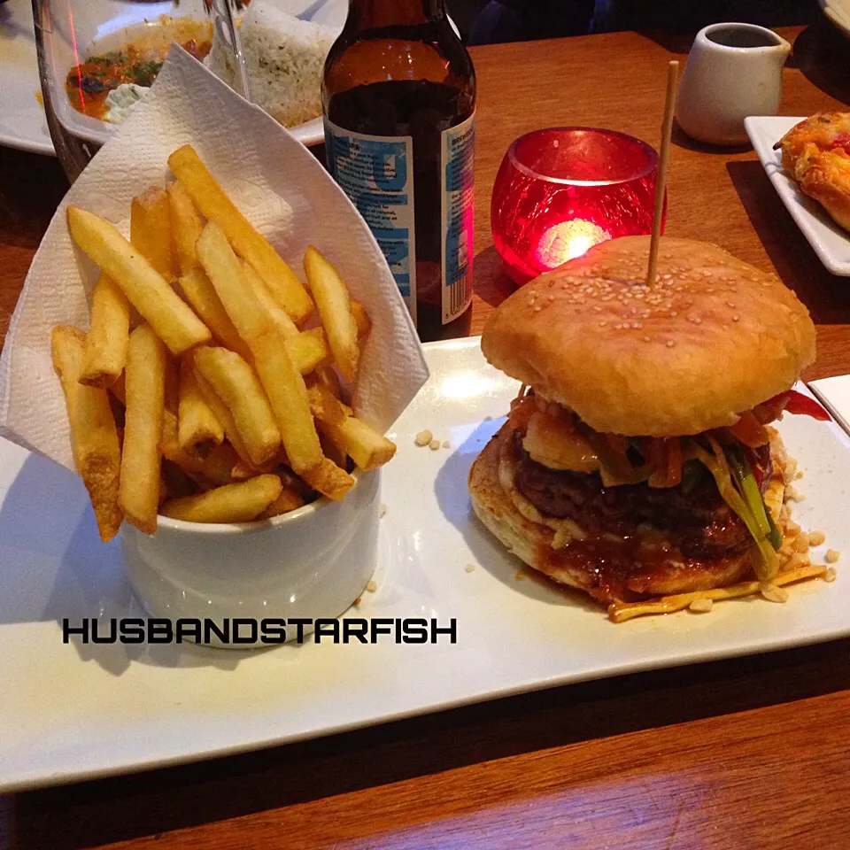 Pad Thai Burger @ The Lead Station, Manchester UK, June 22nd 2015|KazutoEESさん