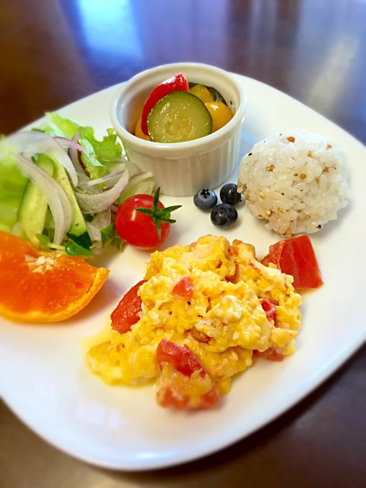 お昼ご飯プレート😋🍴|かぼち^ ^さん