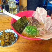 Snapdishの料理写真:元祖長浜 大学ラーメン|CAZさん