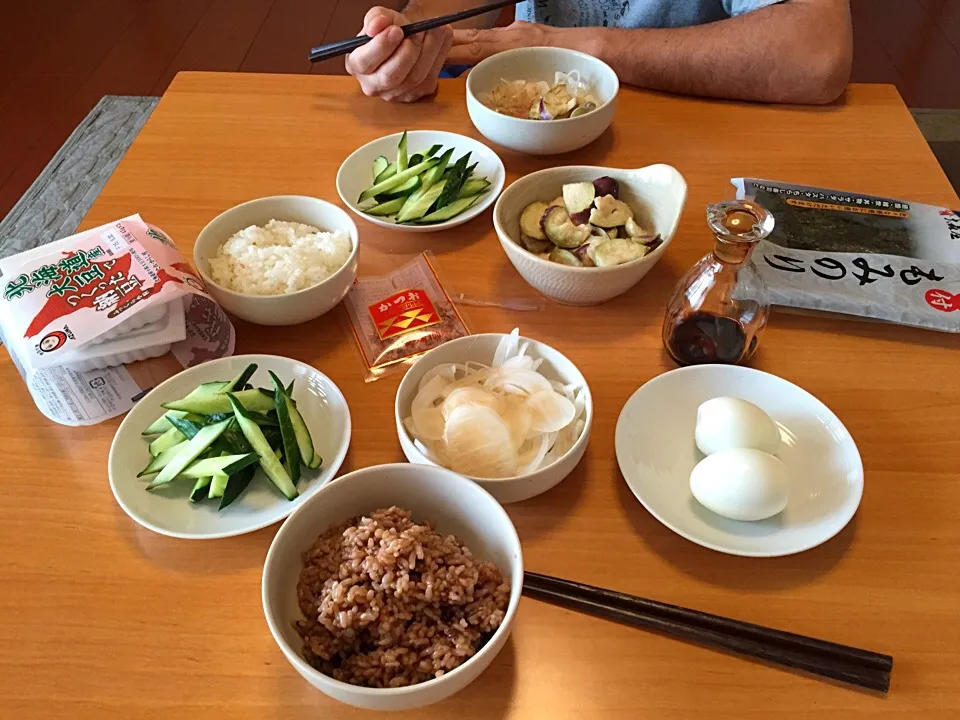 Snapdishの料理写真:晩ごはん 野菜たっぷり|ちなさんさん