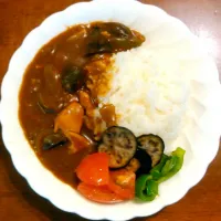 #カレー #夏野菜カレー|PANDAMONさん