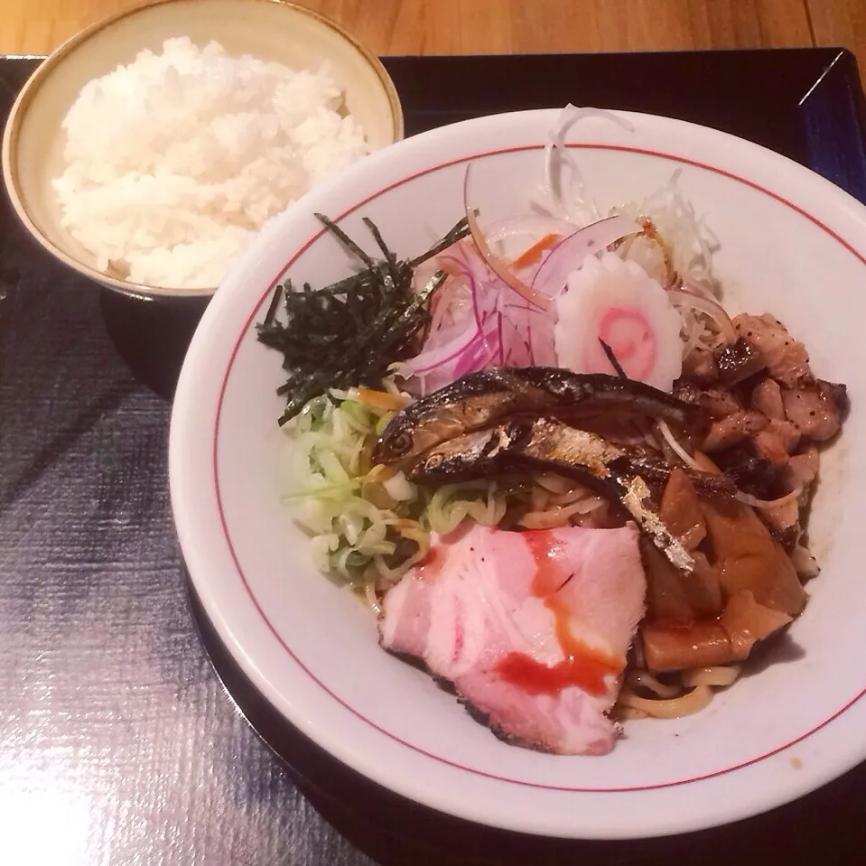 冷し煮干しまぜそばラーメン|草加 さゆりさん