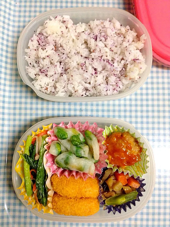 Snapdishの料理写真:6/28のお弁当|にったんさん