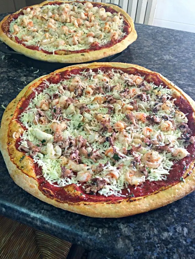 Seafood Pizza|CDさん