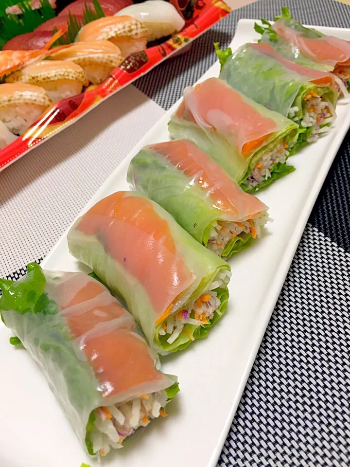 salmon rolls|ailinwatanabe@ezweb.ne.jpさん