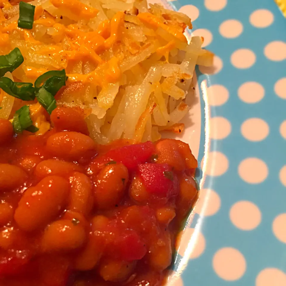 Hashbrowns and Beans|T.E.Dennisさん