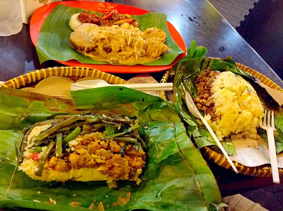 Snapdishの料理写真:Nasi Bakar - Gudeg|Bambang Budiono Tjioさん