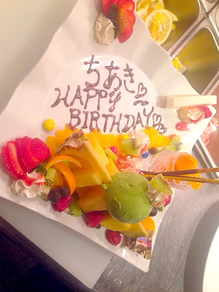 Snapdishの料理写真:For a Birthday Girl🐇🌿|Atsuko Wendyさん